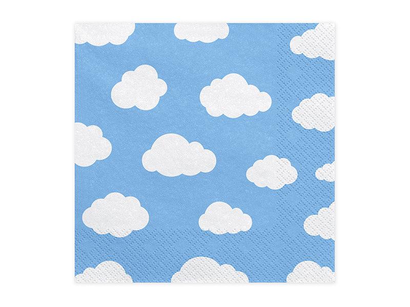 Servietten Flugzeug, 33x33cm (1 VPE / 20 Stk.) - FeierGlanz